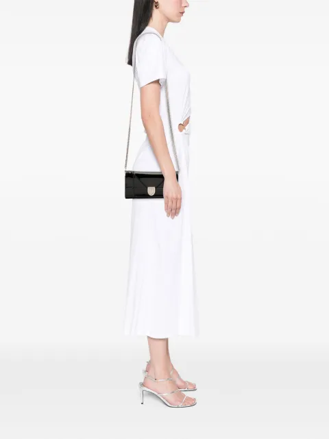 Christian Dior Pre-Owned شنطة كروس 'ديوراما كرواسيير واليت أون تشاين' لامعة 2016