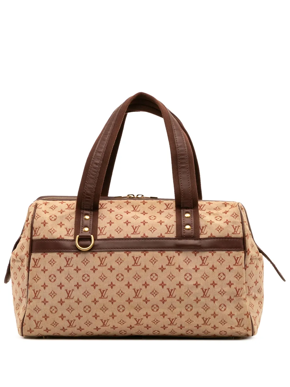 Louis Vuitton Pre-Owned 2005 モノグラム ミニ ラン ジョセフィーヌ GM ハンドバッグ - ピンク Louis Vuitton Pre-Owned 2005 モノグラム ミニ ラン ジョセフィーヌ GM ハンドバッグ - ピンク