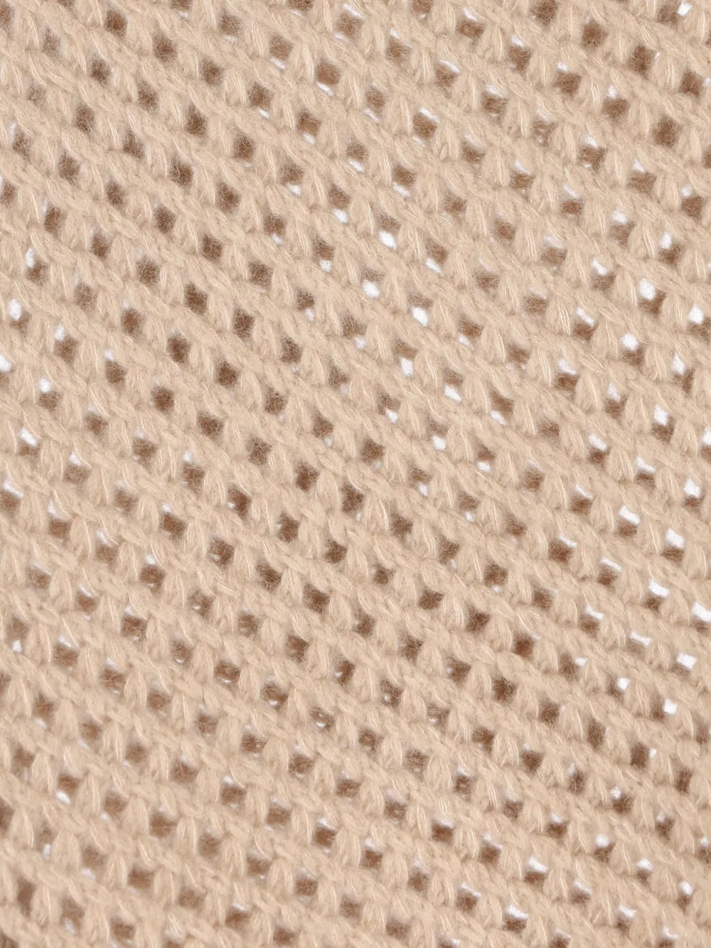 Max Mara Kabelgebreide trui Beige