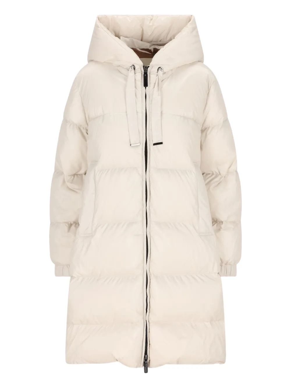 Max Mara The Cube フーデッド パデッドコート - ニュートラル Max Mara The Cube フーデッド パデッドコート - ニュートラル