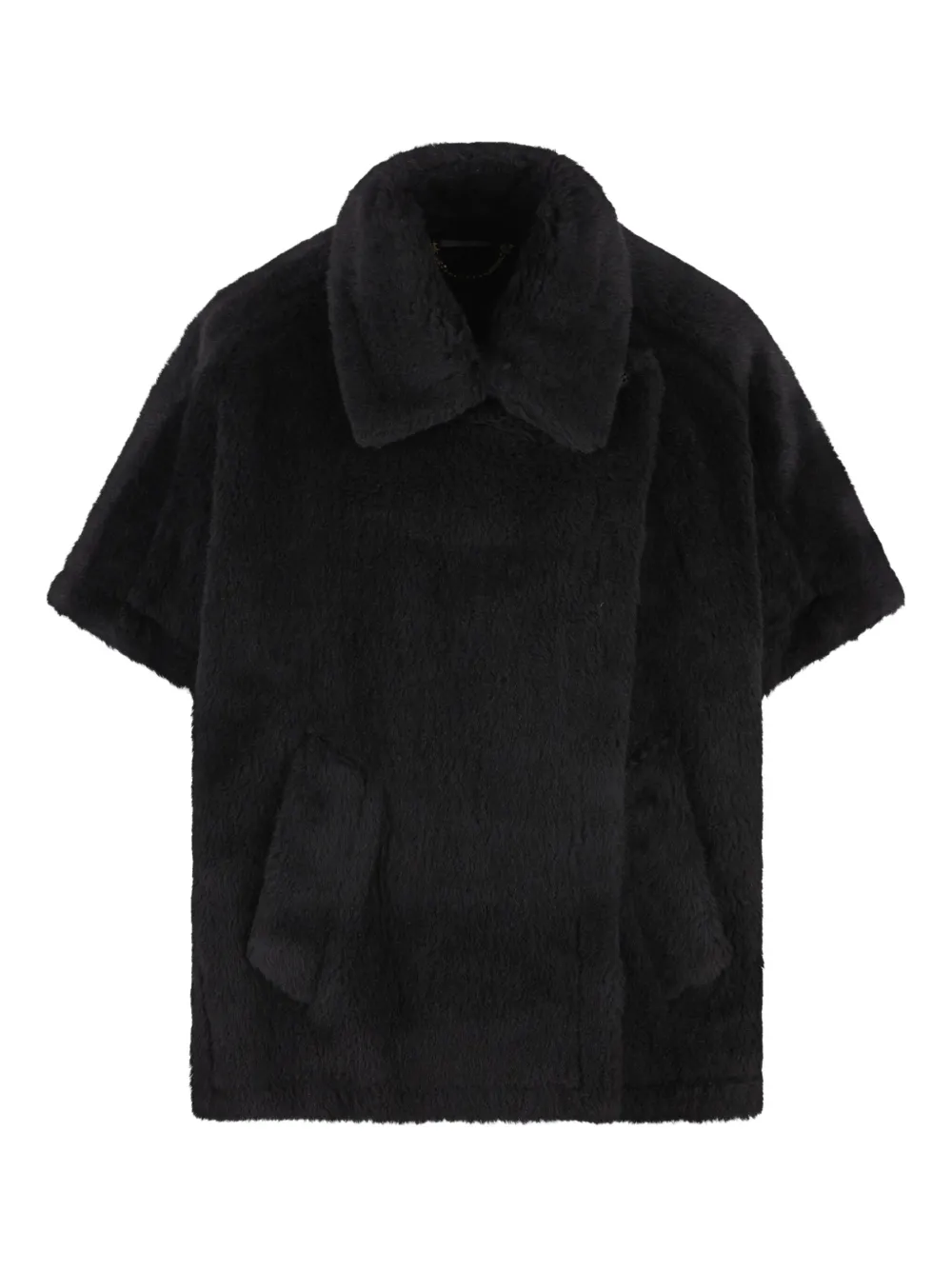 Max Mara ショートスリーブ ジャケット - ブラック Max Mara ショートスリーブ ジャケット - ブラック