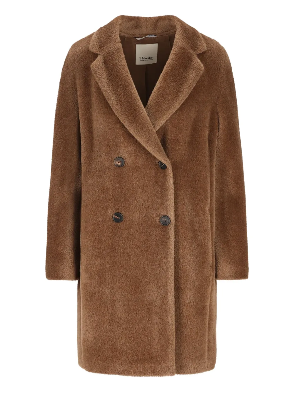 'S Max Mara double-breasted wool coat | Brown | Image 1