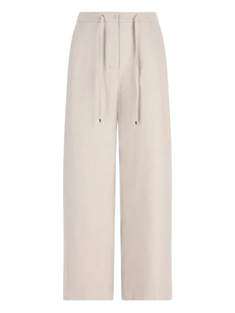 'S Max Mara pantalones con cordones en la pretina