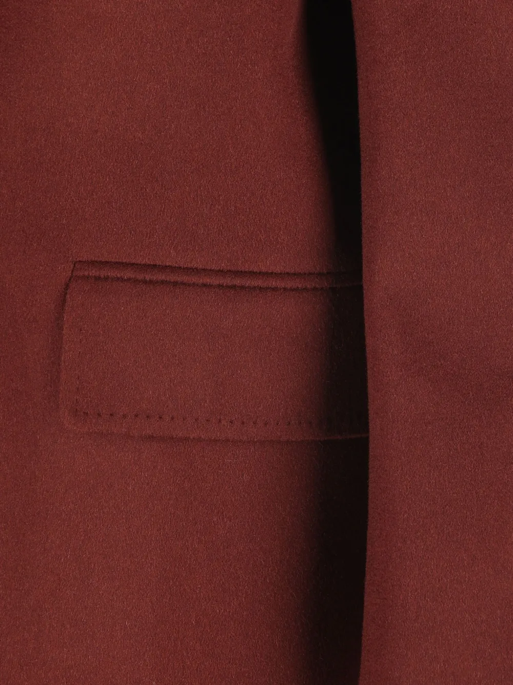 Max Mara Single-breasted Blazer In Red