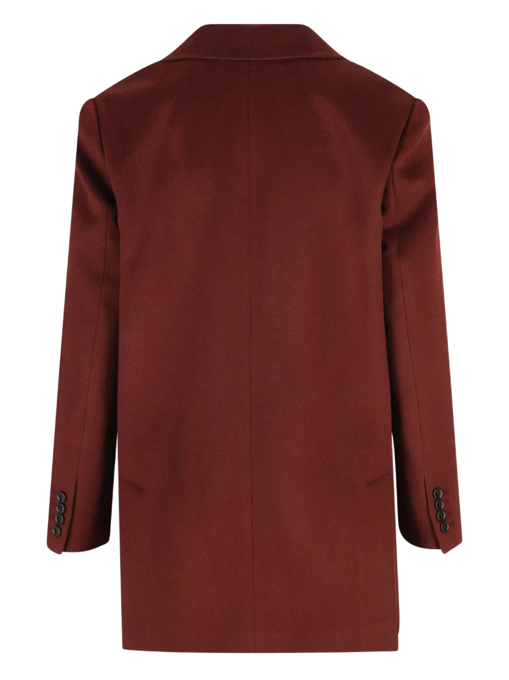Max Mara Single-breasted Blazer In Red