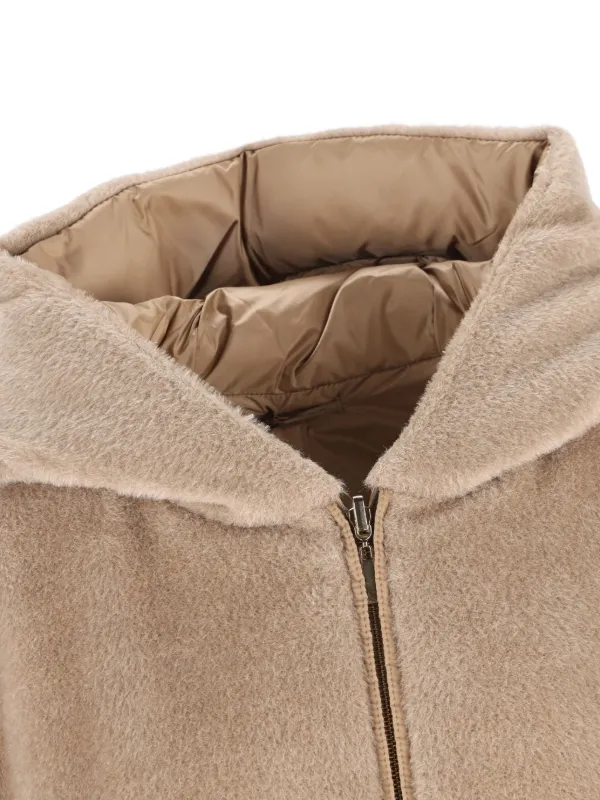 Max Mara Casaco De Lã Alpaca Dupla Face | Marrom | FARFETCH BR
