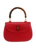 Gucci Pre-Owned 1990s large Bamboo shoulder bag - Red