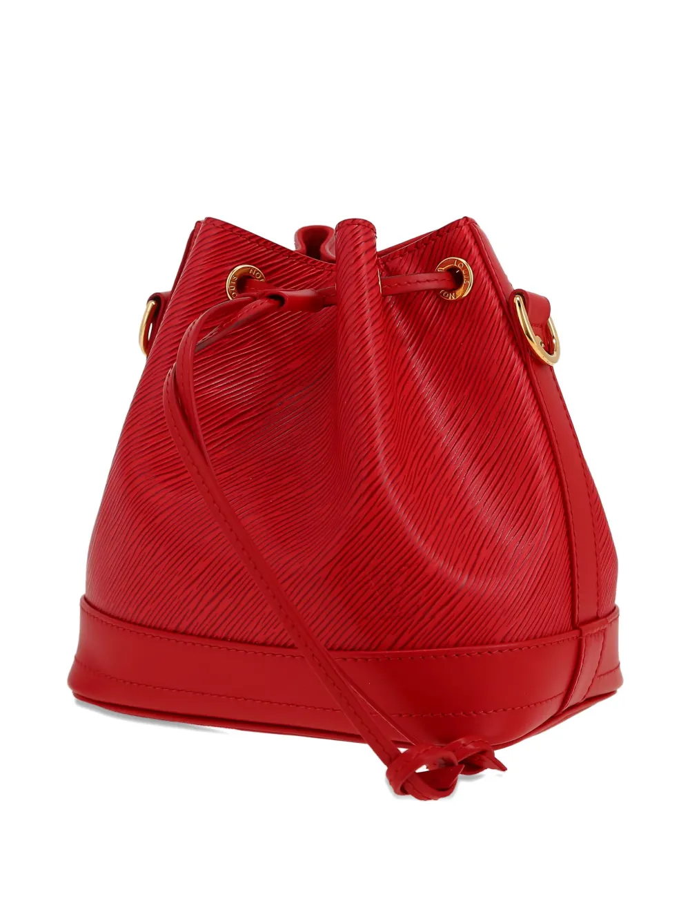 Pre-owned Louis Vuitton 2020s Noé Epi Leather Handbag In Red