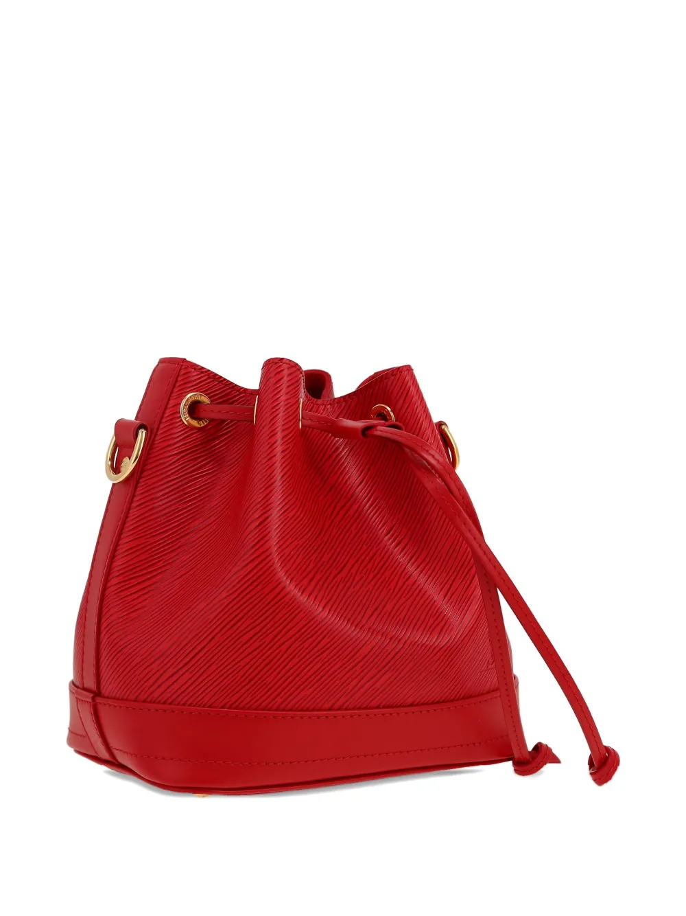 Pre-owned Louis Vuitton 2020s Noé Epi Leather Handbag In Red