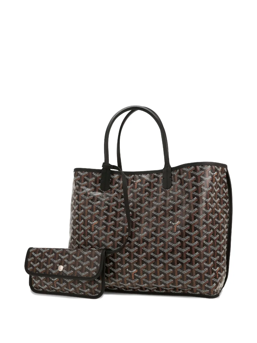 Pre-owned Goyard 2023 Anjou Handbag In Black
