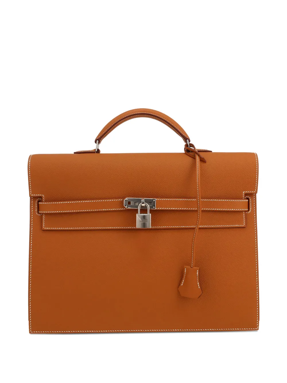 Hermès Pre-Owned 2021 ケリーデペッシュ ビジネスバッグ - ブラウン Hermès Pre-Owned 2021 ケリーデペッシュ ビジネスバッグ - ブラウン