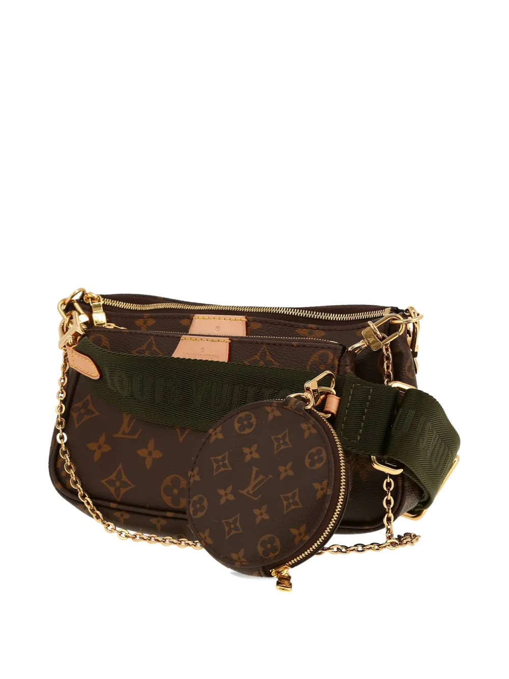 Pre-owned Louis Vuitton 2019 Monogram Canvas Chain Strap Bag In Brown