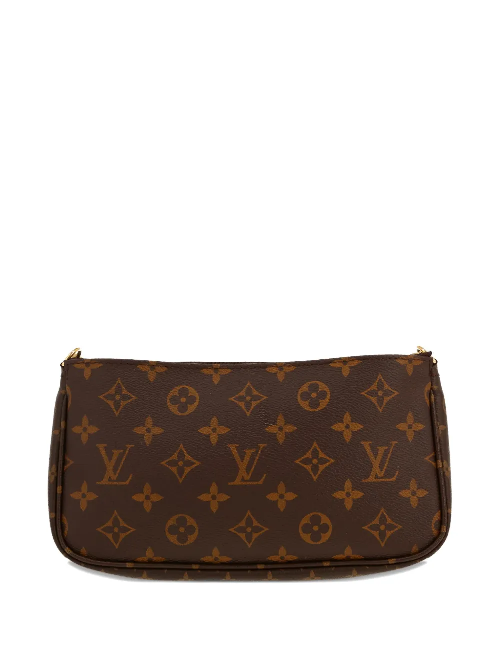 Pre-owned Louis Vuitton 2019 Monogram Canvas Chain Strap Bag In Brown