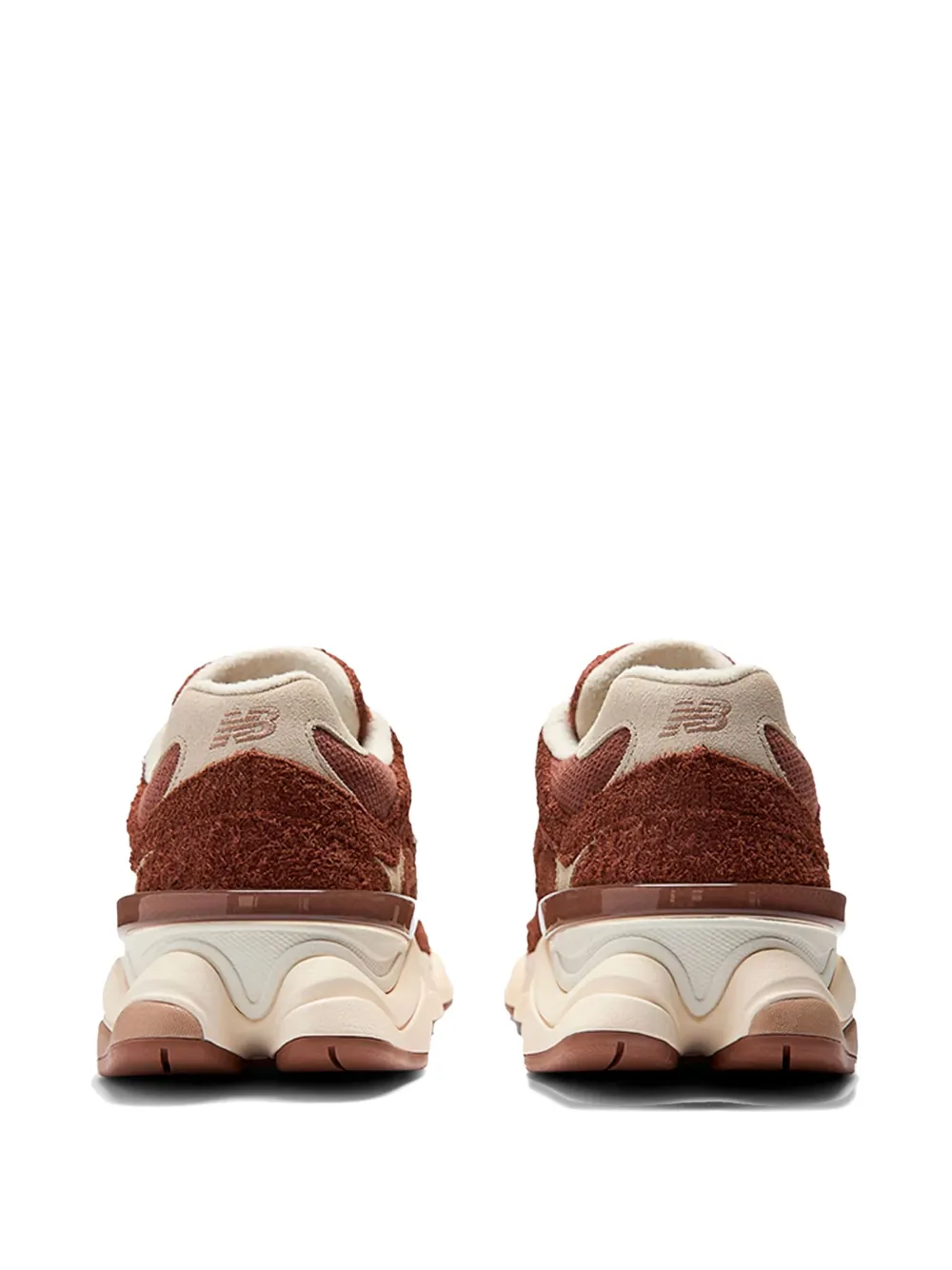 New Balance 9060 Sparrow Suede Sneakers In Brown