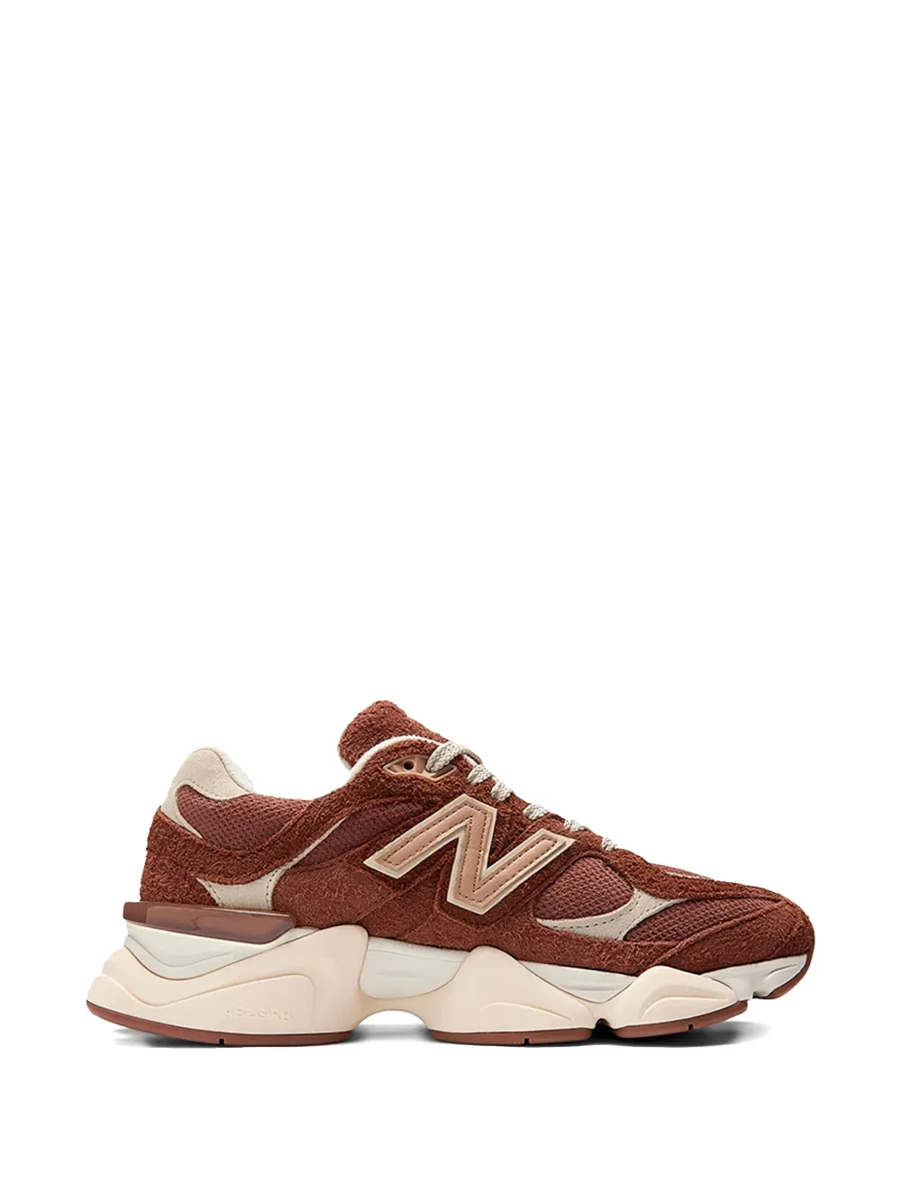 New Balance 9060 Sparrow Suede Sneakers In Brown