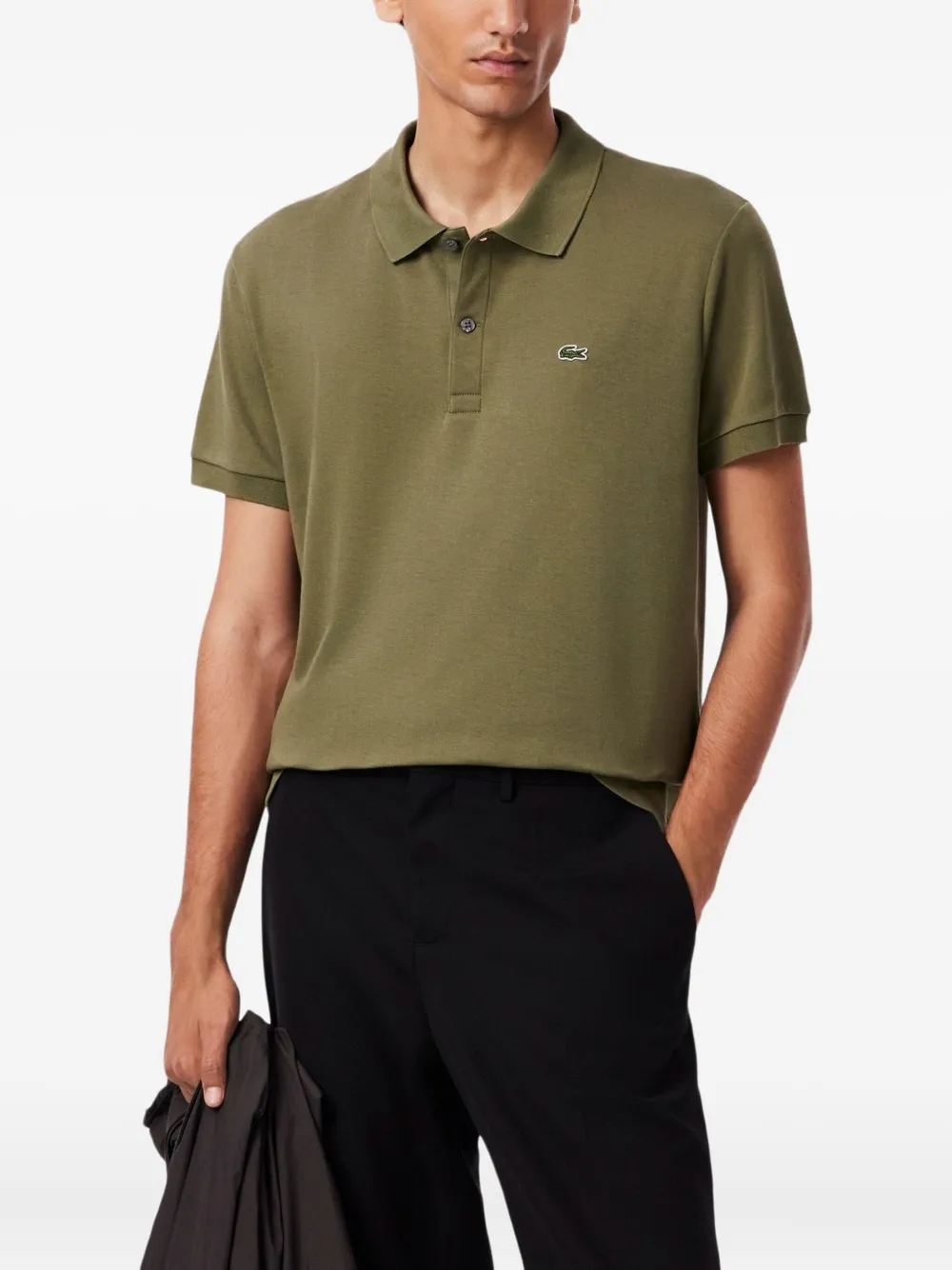 Lacoste Paris short-sleeve polo shirt - Groen