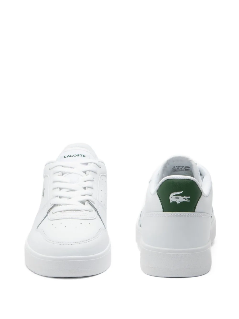 Lacoste Court Ace leren sneakers Wit