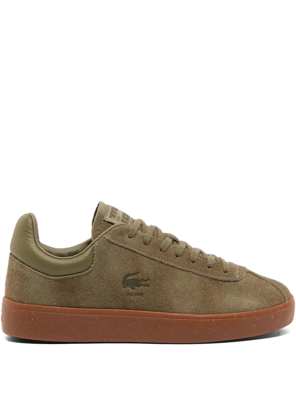 Lacoste Baseshot suede sneakers - グリーン Lacoste Baseshot suede sneakers - グリーン