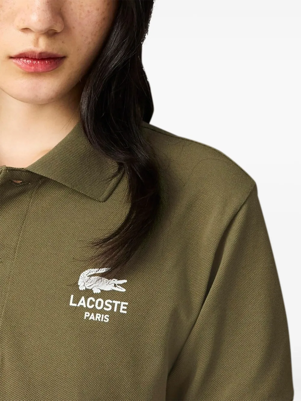 Lacoste L.12.12 poloshirt met geborduurd logo Groen