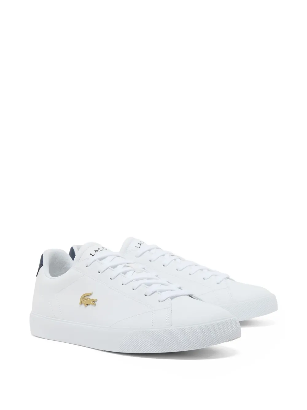 Lacoste Lerond Set leren sneakers Wit
