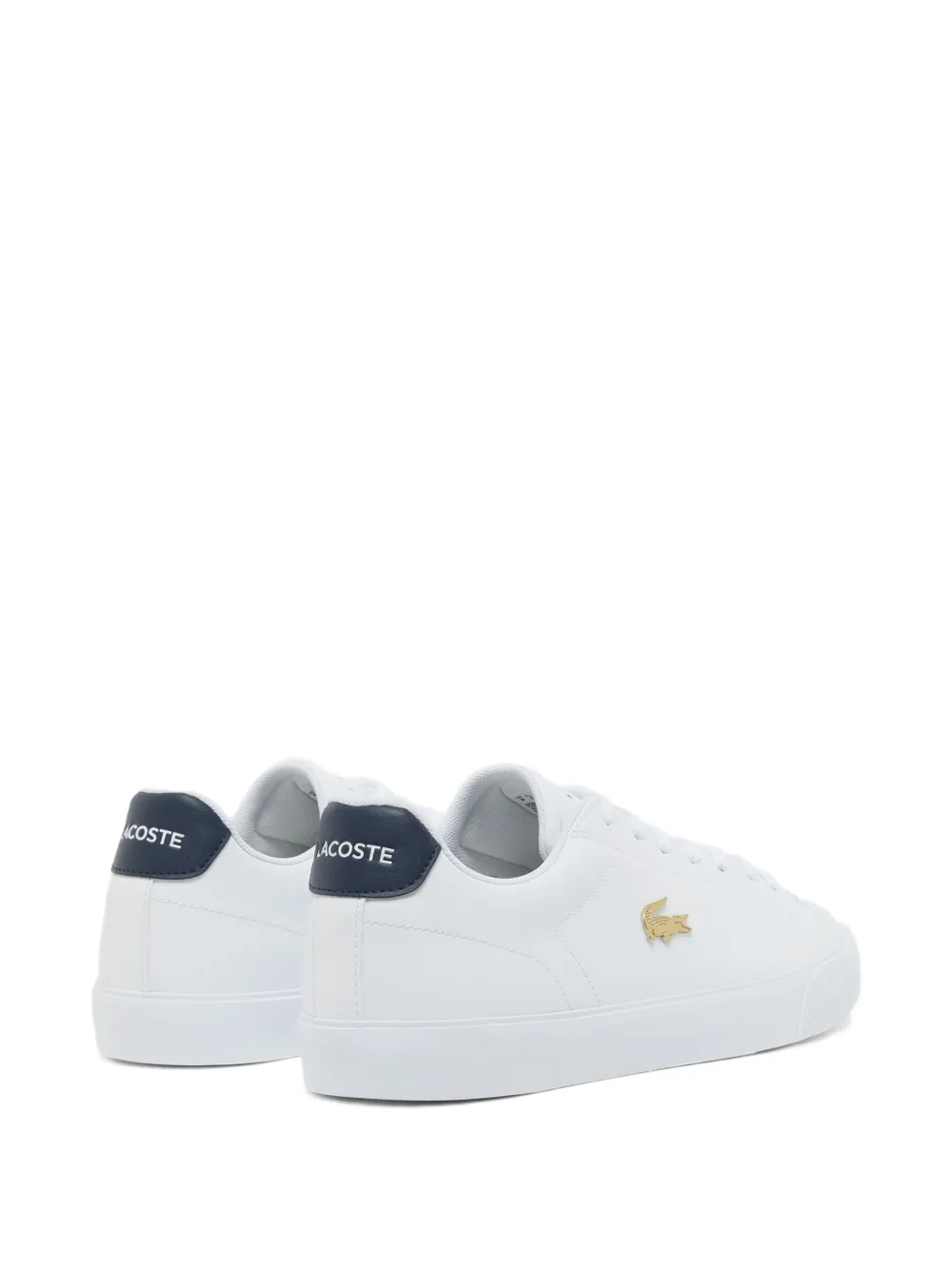 Lacoste Lerond Set leren sneakers Wit