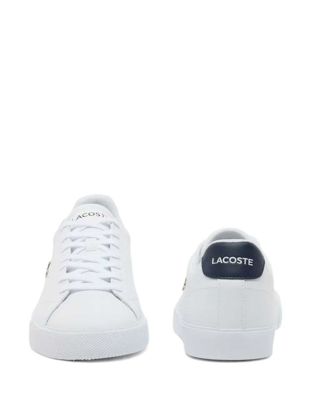 Lacoste Lerond Set leren sneakers Wit