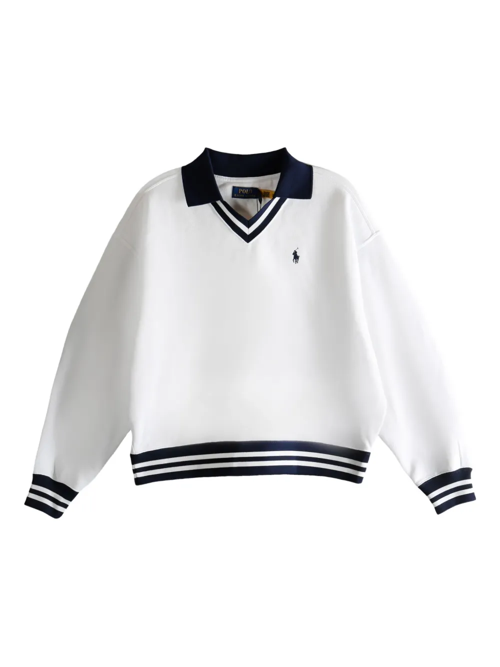 Polo Ralph Lauren V-neck sweatshirt | White | Image 1