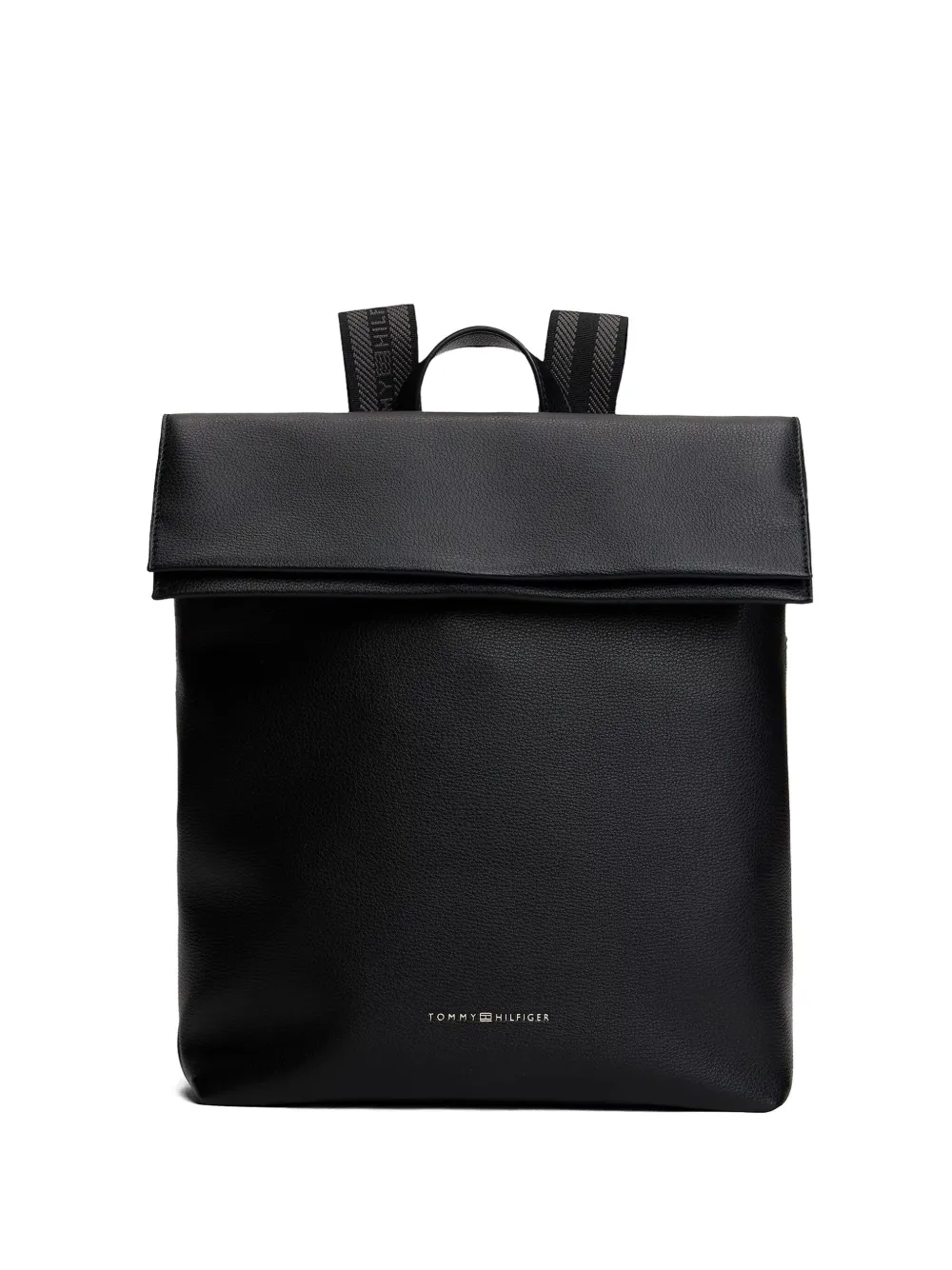 Tommy Hilfiger foldover backpack | Black | Image 1