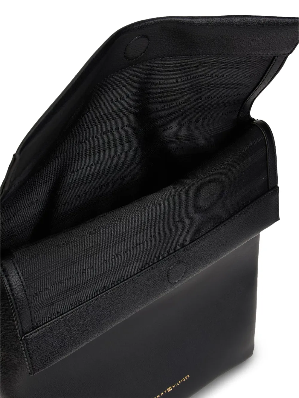 Tommy Hilfiger Rugzak met omslag Zwart