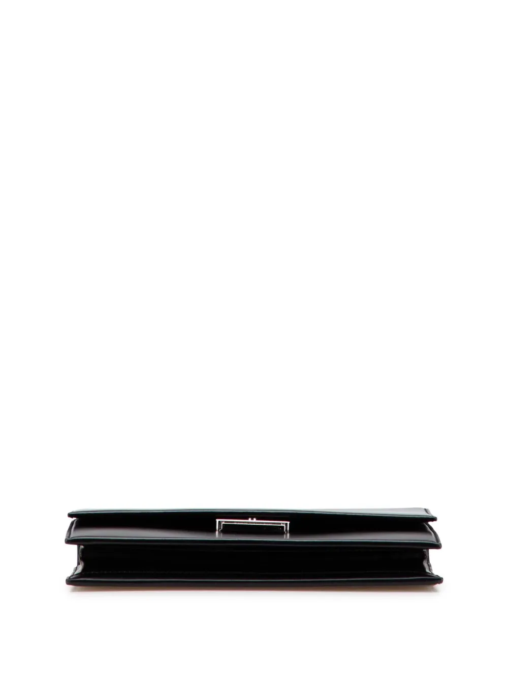 Pre-owned Saint Laurent 2017 Medium Leather Babylone Crossbody Bag In Black