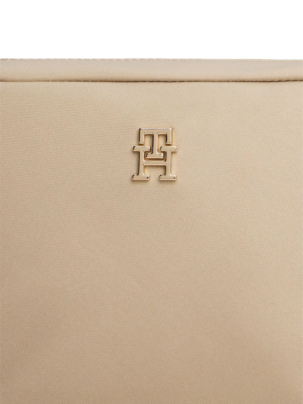 Tommy Hilfiger Leren crossbodytas Beige