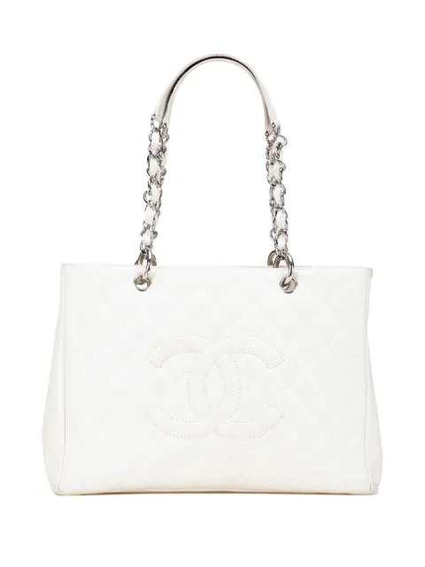 CHANEL Pre-Owned 2006-2008 Caviar Grand Shopping tote bag