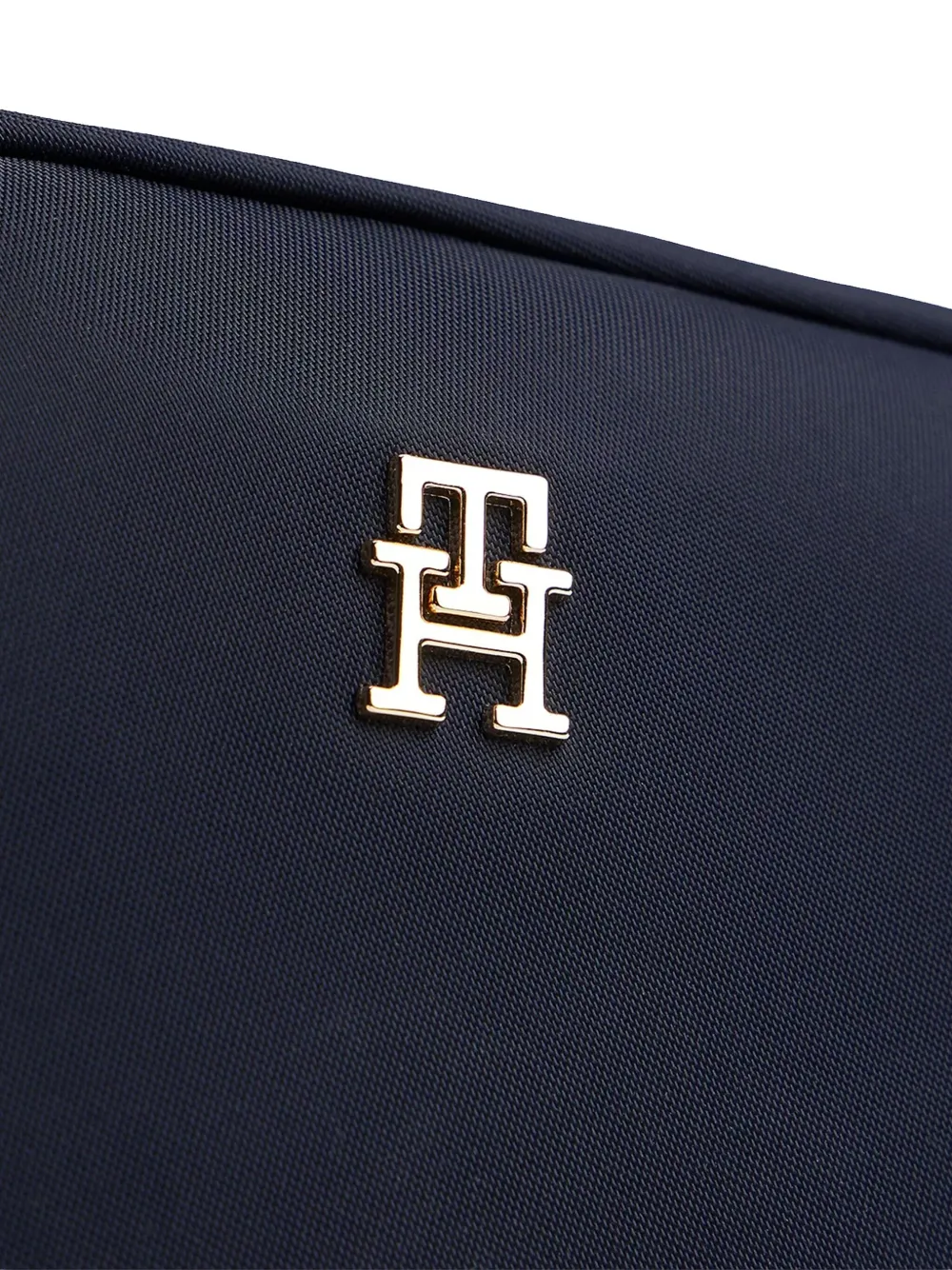 Tommy Hilfiger Crossbodytas met logoplakkaat Blauw