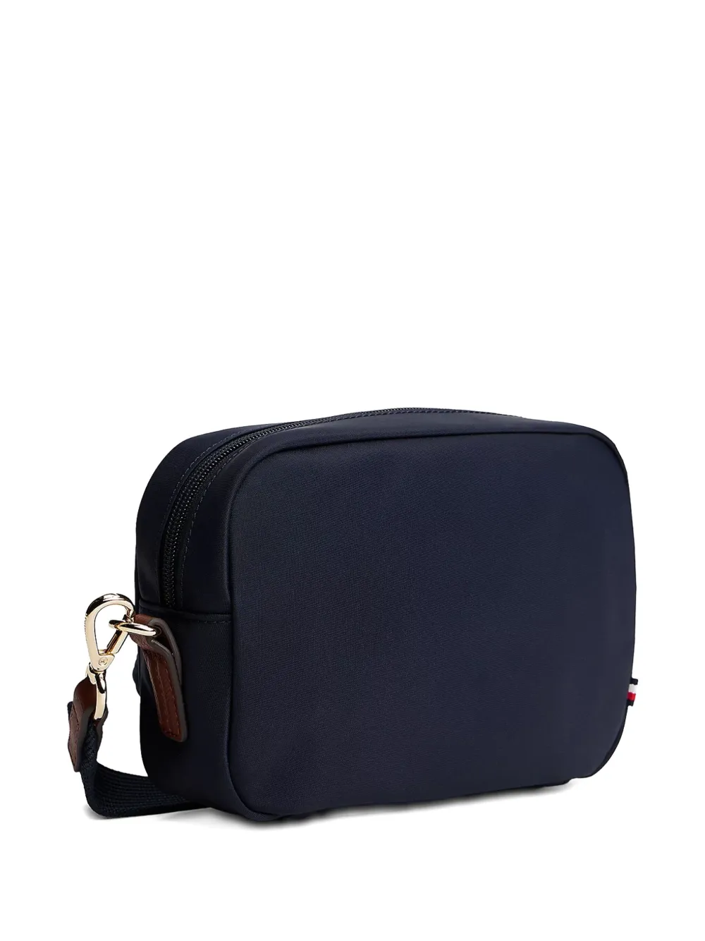 Tommy Hilfiger Crossbodytas met logoplakkaat Blauw