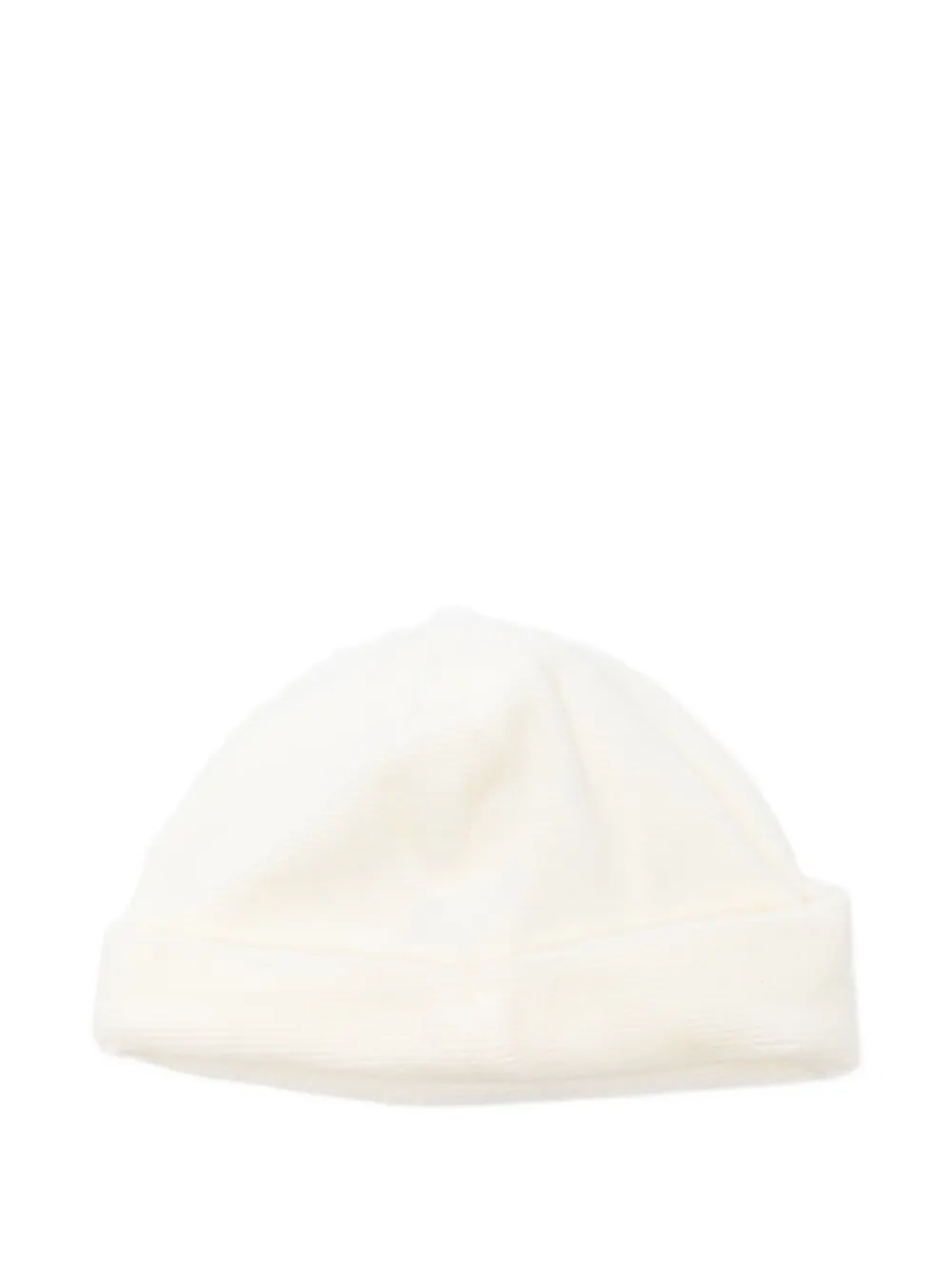 Moschino Kids teddy-motif hat - Wit