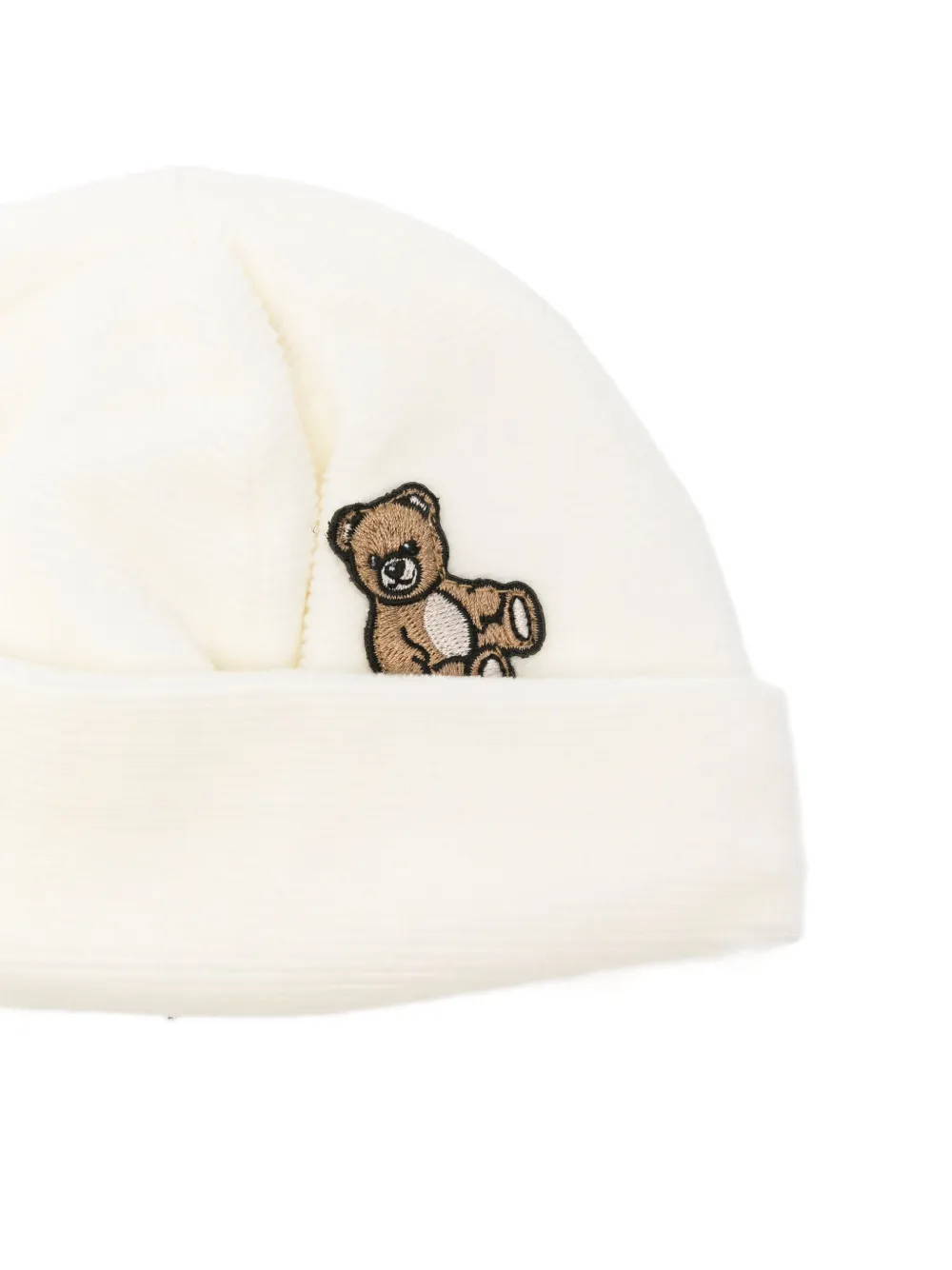 Moschino Teddy-motif Hat In Brown