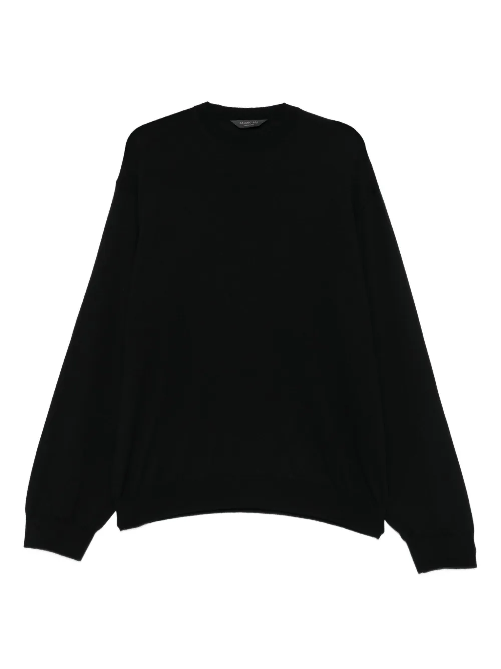 Balenciaga suéter con paneles y cuello redondo | negro | Image 1