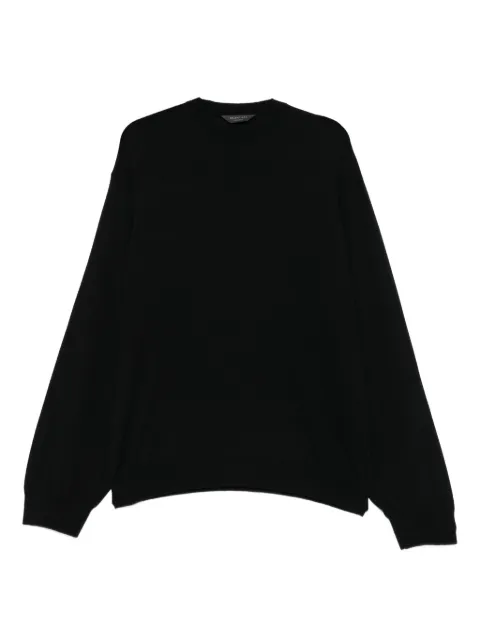 Balenciaga round-neck panelled sweater