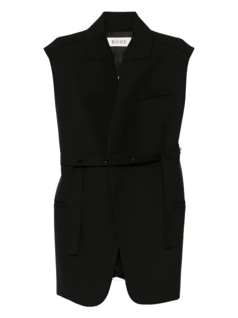 Róhe reimagined oversized gilet