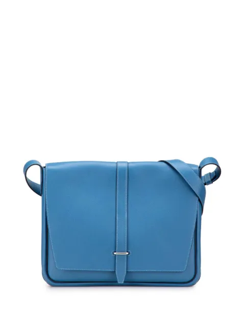 Hermès Pre-Owned 2018 Togo Steve Light Junior Messenger crossbody bag