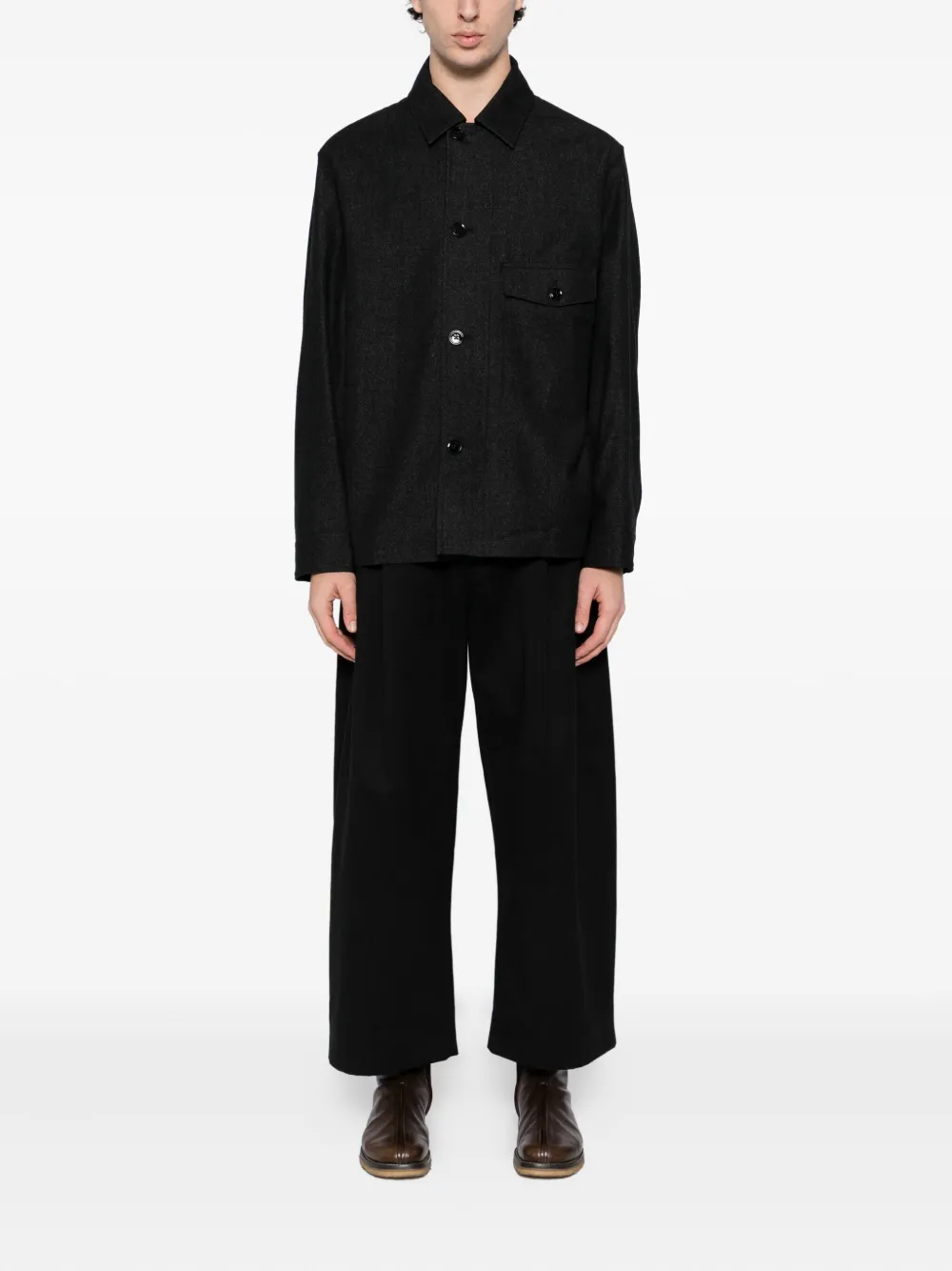 LEMAIRE one-pocket shirt jacket | Shirt Jackets | Image 2