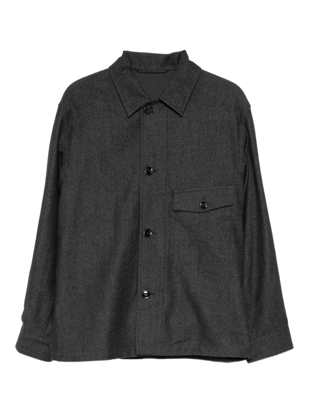 LEMAIRE one-pocket shirt jacket | Grey | Image 1