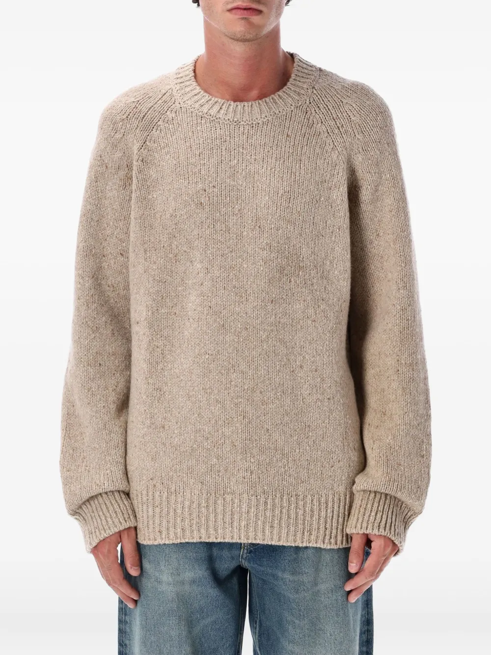 A.P.C. ラグランスリーブ セーター - ニュートラル A.P.C. ラグランスリーブ セーター - ニュートラル