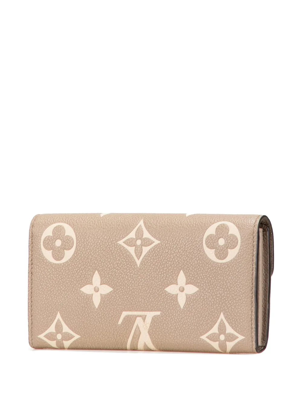 Louis Vuitton Pre-Owned 2021-2025 Bicolor Monogram Empreinte Sarah Wallet long wallets | Image 2
