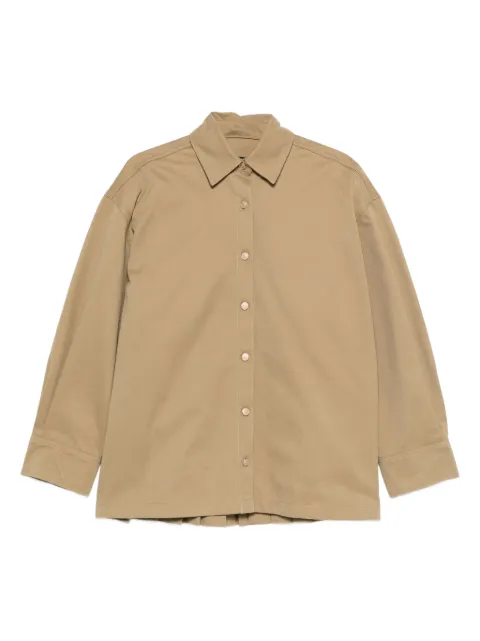 7 For All Mankind pleated-back cotton shirt
