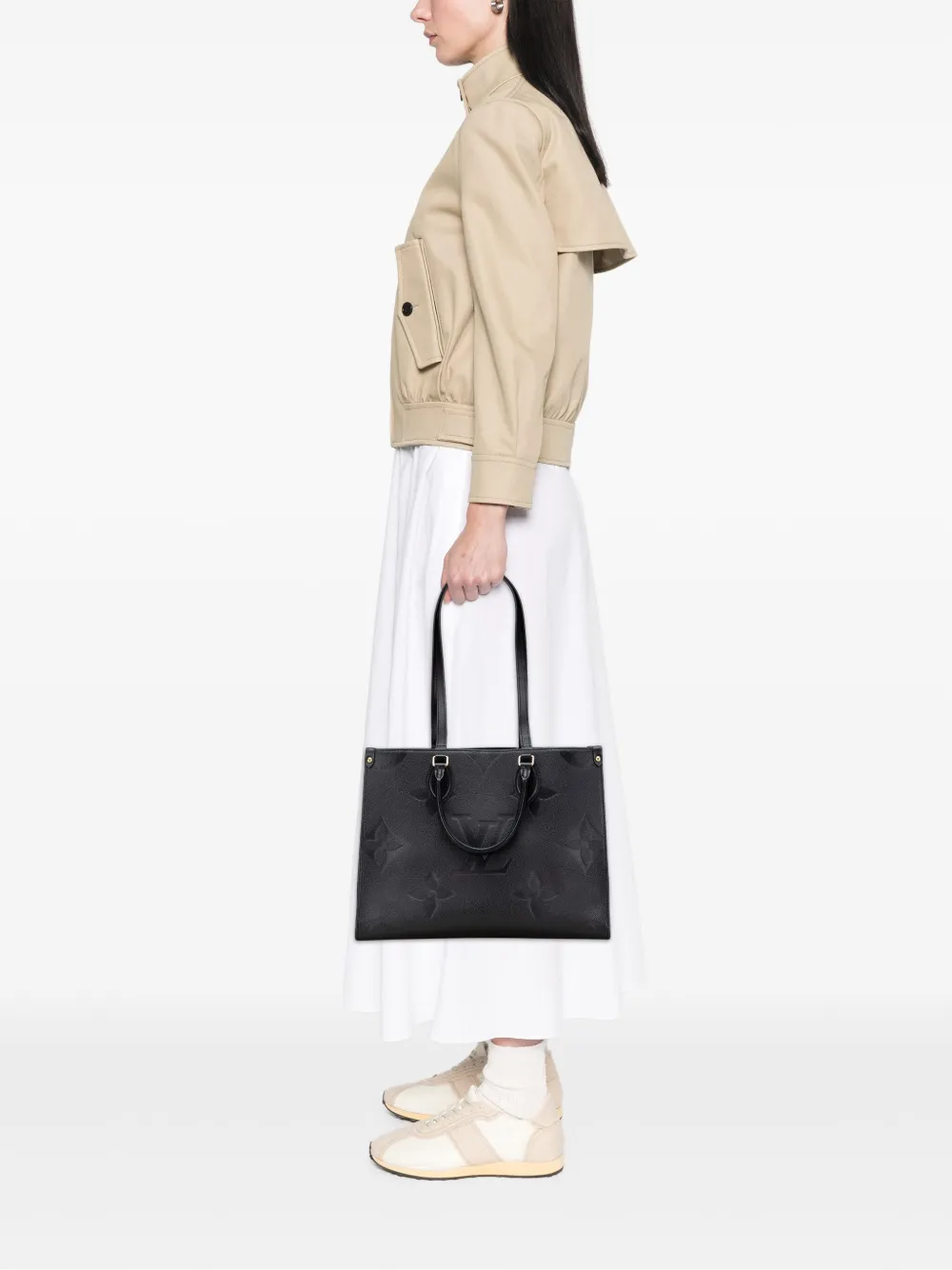Louis Vuitton Pre-Owned 2021-2025 Monogram Empreinte Onthego MM satchel | Pre-Owned | Image 2