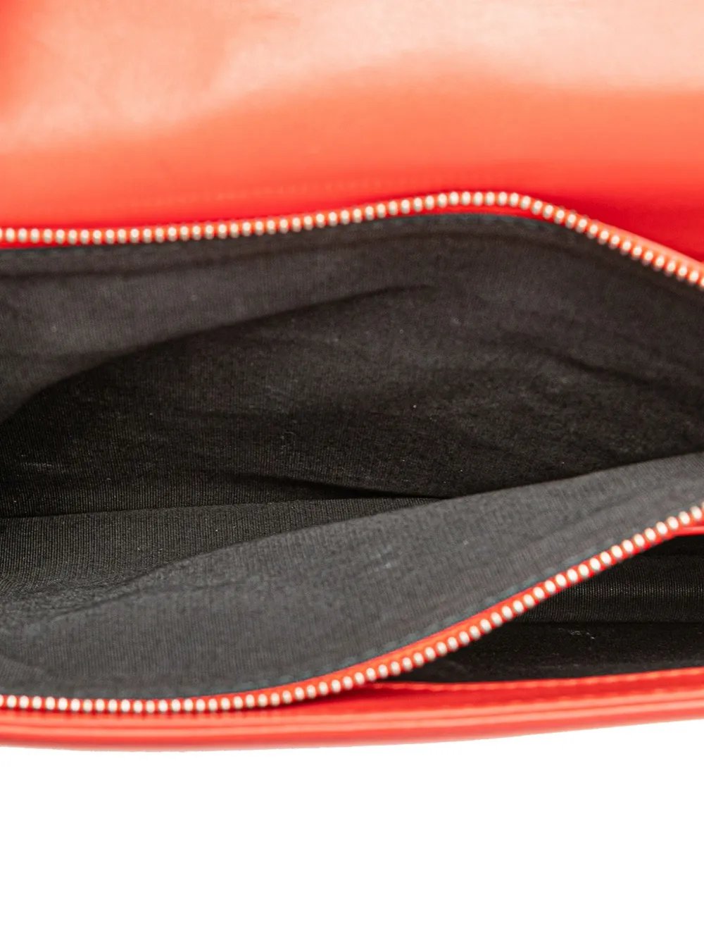 Pre-owned Bvlgari 2023 Medium Leather Plisse Serpenti Forever Shoulder Bag In Red