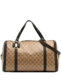 Gucci Pre-Owned 2016-2025 Large GG Crystal Duchessa boston bag - Brown