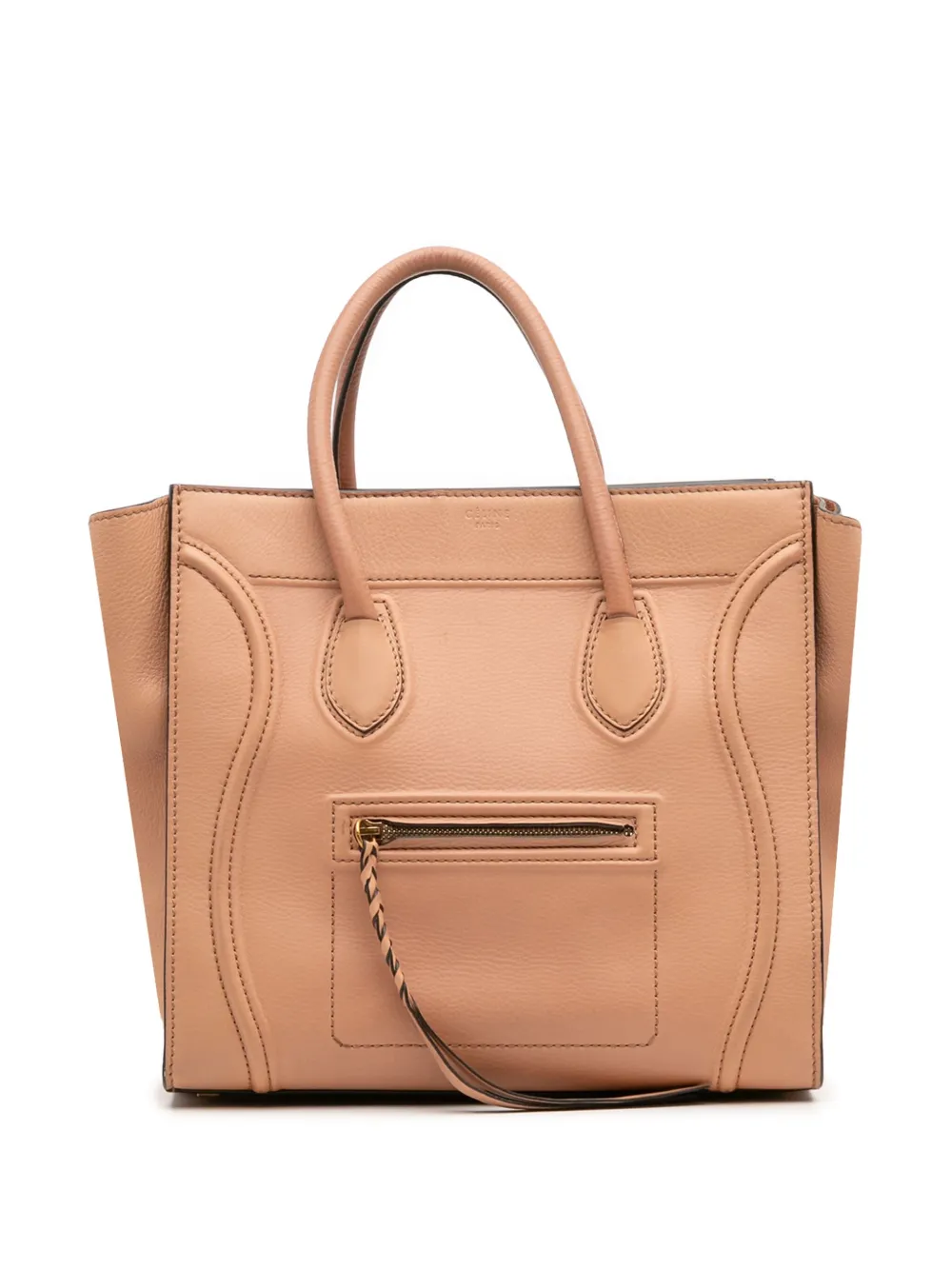 Celine Pre-Owned 2013 ミディアム レザー ファントム ラゲージ トートバッグ - ブラウン Celine Pre-Owned 2013 ミディアム レザー ファントム ラゲージ トートバッグ - ブラウン