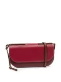 Loewe Pre-Owned 2018 Anagram Leather Gate Pochette crossbody bag - Red